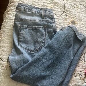 Faded Glory Blue Straight Leg Jeans